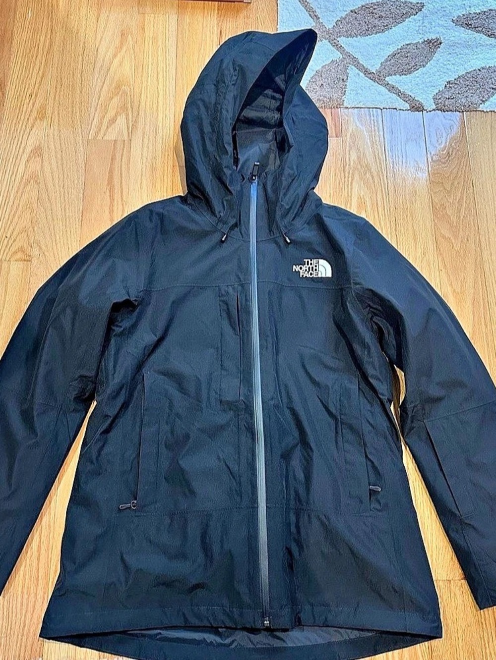 NWOT The North Face ThermoBall 2 in 1 Puffer Lined DryVent Black Women's Large